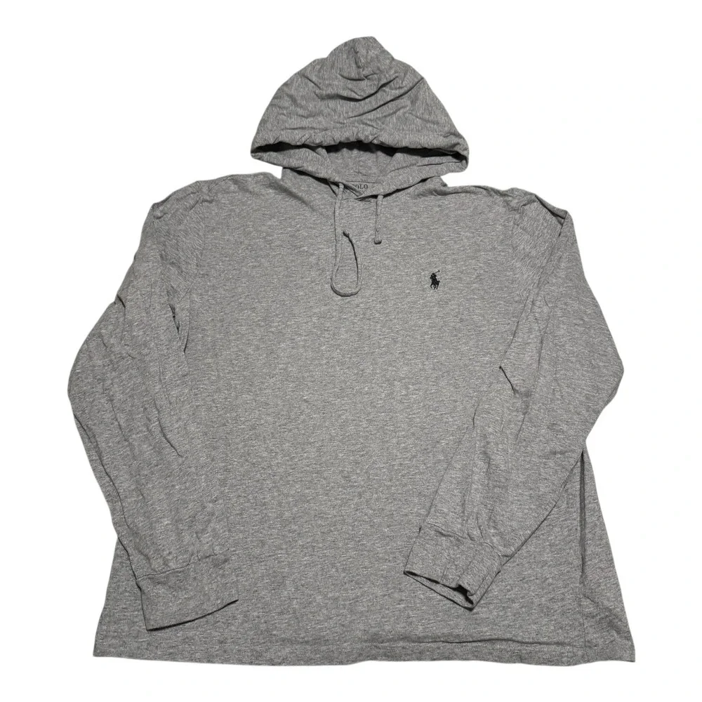 Polo‎ Ralph Lauren Embroidered Pony Lightweight Hoodie Sweatshirt Men's Large